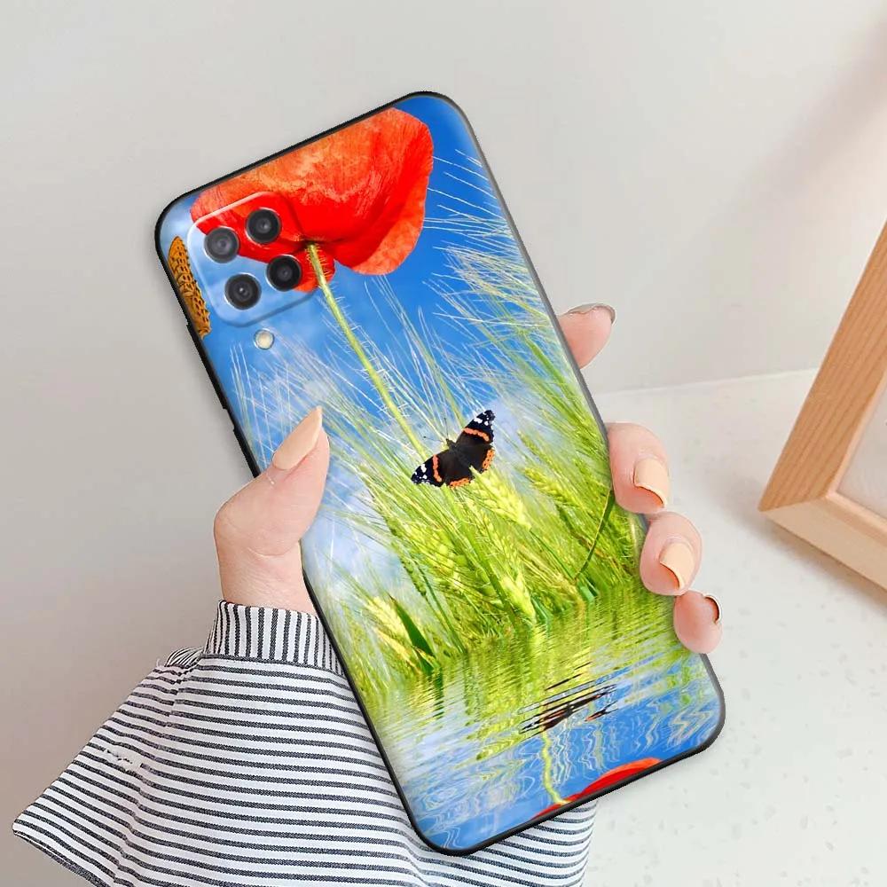 For Samsung M12 Case Protective Case For Samsung Galaxy M12 Phone Fundas SM-M127F/dsn Silicone Soft TPU Back Cover on M12 Bumper