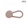 5Pcs Pants Extender Buttons Flexible Waist Extenders Jeans Pants Pregnancy Trousers Skirt Lengthen Adjustable Waist Button