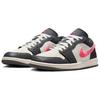 Air Jordan 1 Low SE Light Graphite Hot Punch Women Sneakers Black Muslin Sail IM6565-014