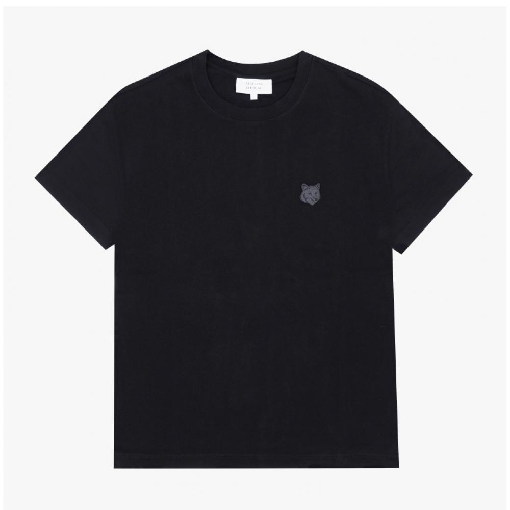 MaiSon KiTSune Мужская S Короткий рукав Футболка Голова Лисы Нашивка Pm00109kj0119