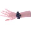 Casio G-SHOCK AWG-M100SBB-1AJF [ALL BLACK] Круглые часы из черной нержавеющей стали с цифровым и аналоговым циферблатом