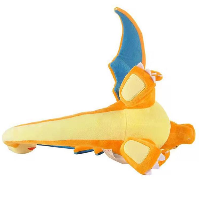 Pokémon Fire-breathing Dragon Children's Plush Toy Doll Jumping Dragon Doll Pillow Doll
