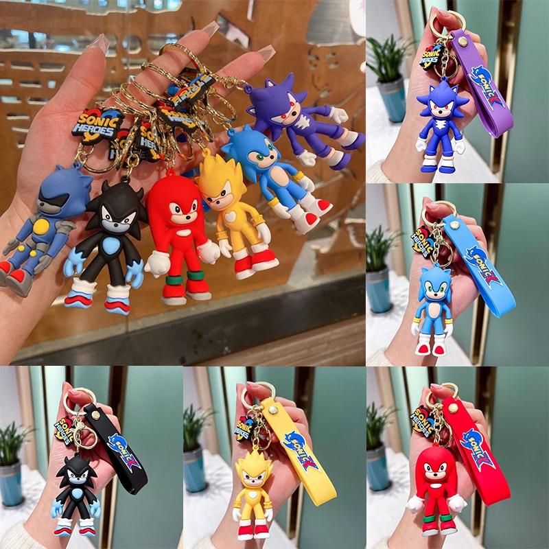 Keychain Keyring Knuckles Cute Cartoon Pendant Charm Bag