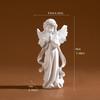 Статуэтки молящегося ангела, художественная декоративная статуэтка, декор для дома и сада, коллекция ангелов, мемориал для тумбы под телевизор, письменного стола, книжной полки