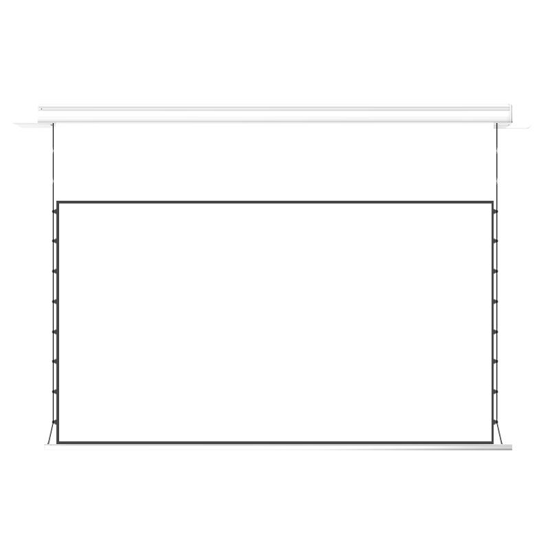 Three Seasons Electric Ceiling Recessed Projector Screen