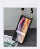 Чехол-чехол Crossbody Lanyard Leather Case для Apple 16 Pro Max — дизайн «рыбий хвост», защита от падений
