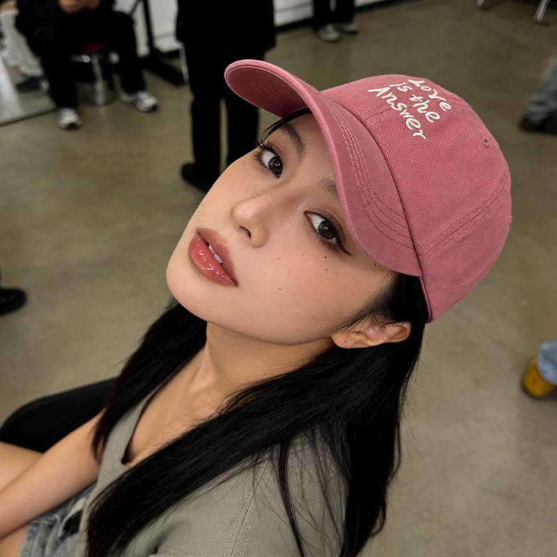 Spring casual cap fashionable and simple Japanese and Korean baseball cap outdoor sun protection visor Taizhou Wenling hat women
