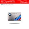 BMW M Performance Metal Logo Stickers: Aluminum Nameplate and Fender Decals