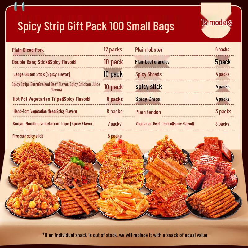 BIBIZAN Assorted Snack Gift Packs