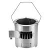 Multi-Functional Stove for Outdoor Heating Cooking BBQ with Charcoal Compatibility