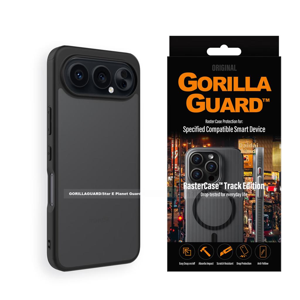 Guardian Matte Soft Edge Case for Honor 500 Pro, Honor 500/Pro Skin-Feel Protective Cover, Shockproof Simple Business Full-Body Black