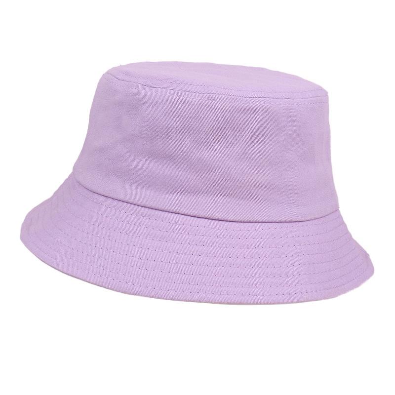 Spring and summer bucket hat basin hat embroidery printing LOGO printing children's advertising hat male and female students sun protection hat