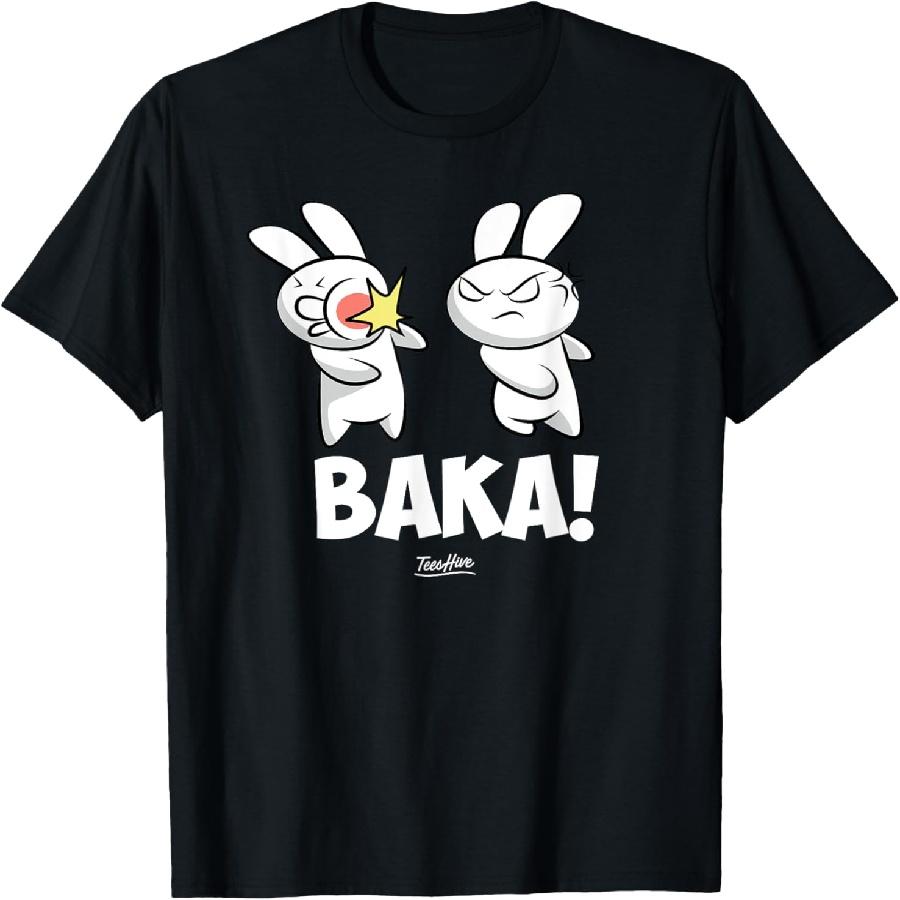 Мужская футболка с аниме-принтом Baka