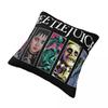 Retro B-Beetlejuice Horror Film Movie Pillow Covers Printing Cushion Cover Decorations Party Pillow Case Cover Chair Multi-Size