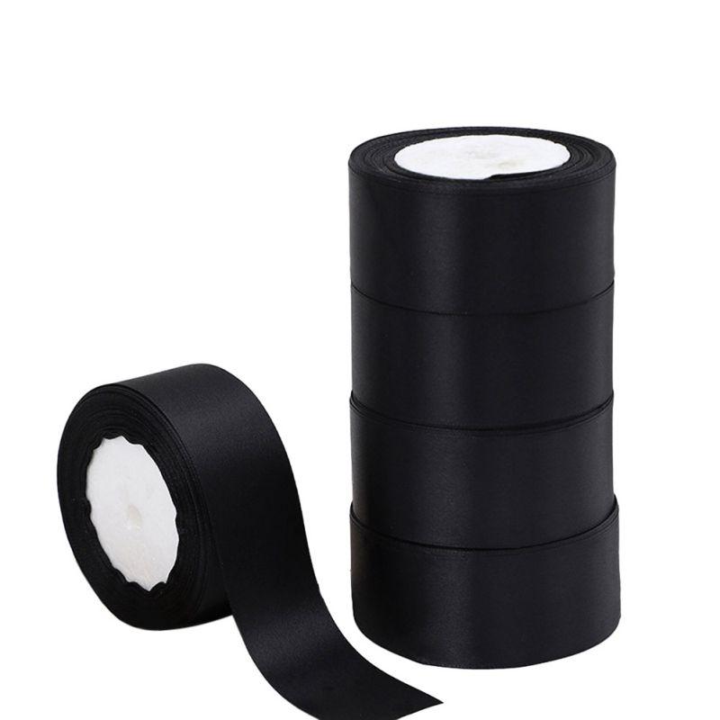 22 метра/рулон 4 см атласная лента для поделок бант подарочная упаковка банты изготовление цветочных букетов своими руками венки вечеринка свадебный декор