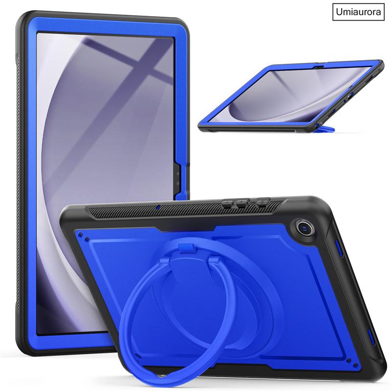 Для Samsung Tab A9 8.7 SM-X110 A9+ A11+ Plus 11 дюймов SM-X230 X210 X130 Чехол-подставка с кольцом-держателем Ремешок Противоударный Бронированный Funda