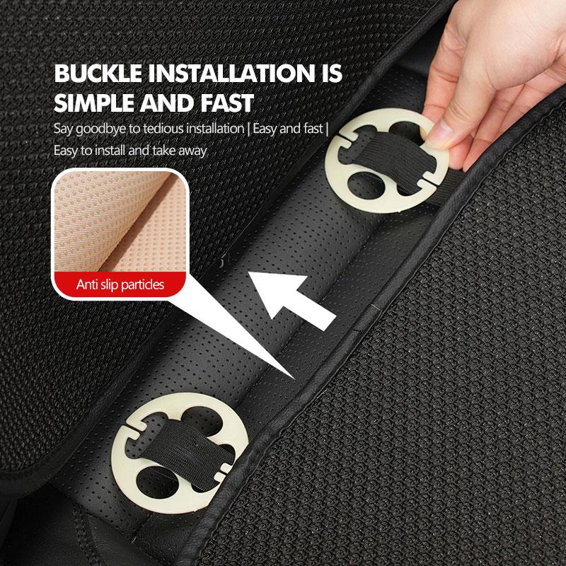 Car Logo Ice Silk Seat Cushion Backrest Pad Waist Protector Mat For Alfa Romeo 159 Giulietta Giulia 147 Mito 156 159 166 GTNC7