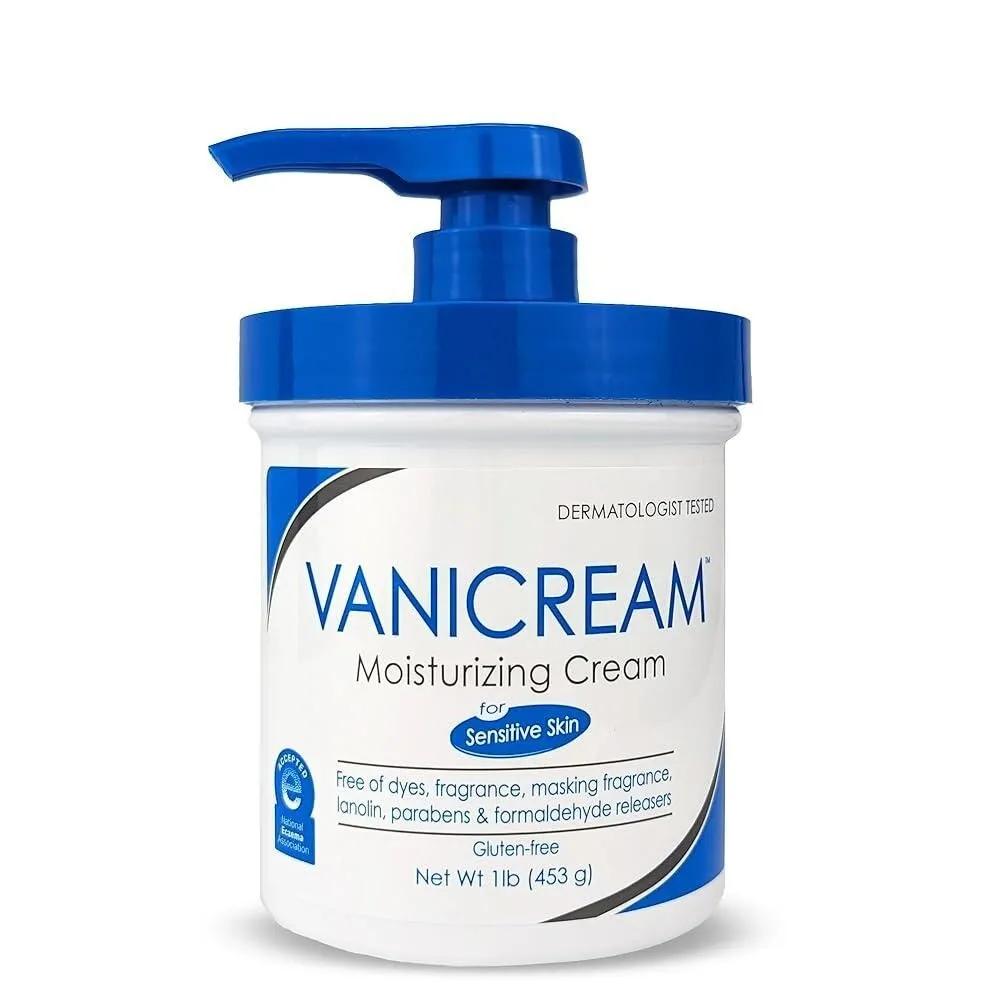 Vanicream Moisturizing Skin Cream 16 Fl oz (1 lb) Pump Type For Sensitive Skin