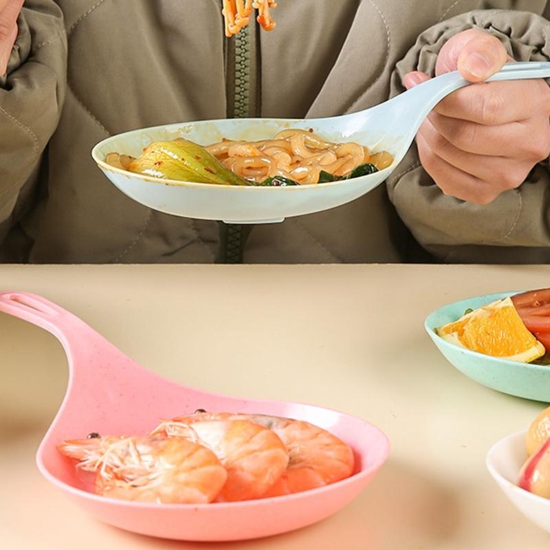 2 шт. Поднос для закусок, Ручная тарелка, Тарелка для жареной курицы и снеков, Большой поднос-ложка, Блюдо для фруктов, десертов, пирожных, Легко использовать