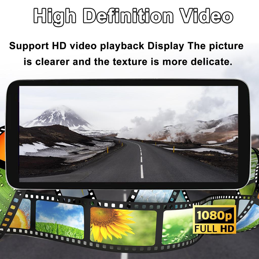 12,3-дюймовый сенсорный экран беспроводной Carplay для Ford Fiesta 2009-2014 GPS-навигация Bluetooth 4G