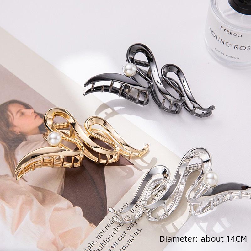 Корейская модная заколка для волос: Элегантный зажим «Акула» для женщин