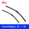 Щетки стеклоочистителя для Ford Ecosport MK2 II 2018-2021 лобовое стекло чистое окно лобовое стекло автозапчасти автомобильные щетки для дождя 22''+16''