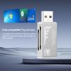 Компактный 4-портовый кард-ридер Micro SD TF MS MD USB2.0, незаменимый аксессуар для ПК для расширения функциональности.