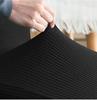 Cover For Sofa, Sofa Bed, 3-Seater Sofa, Black Jacquard