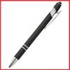 20-200 ручек Оптом Металлическая шариковая ручка Ручка для сенсорного экрана Офисная школьная рекламная ручка Индивидуальный логотип Текст Лазерная гравировка