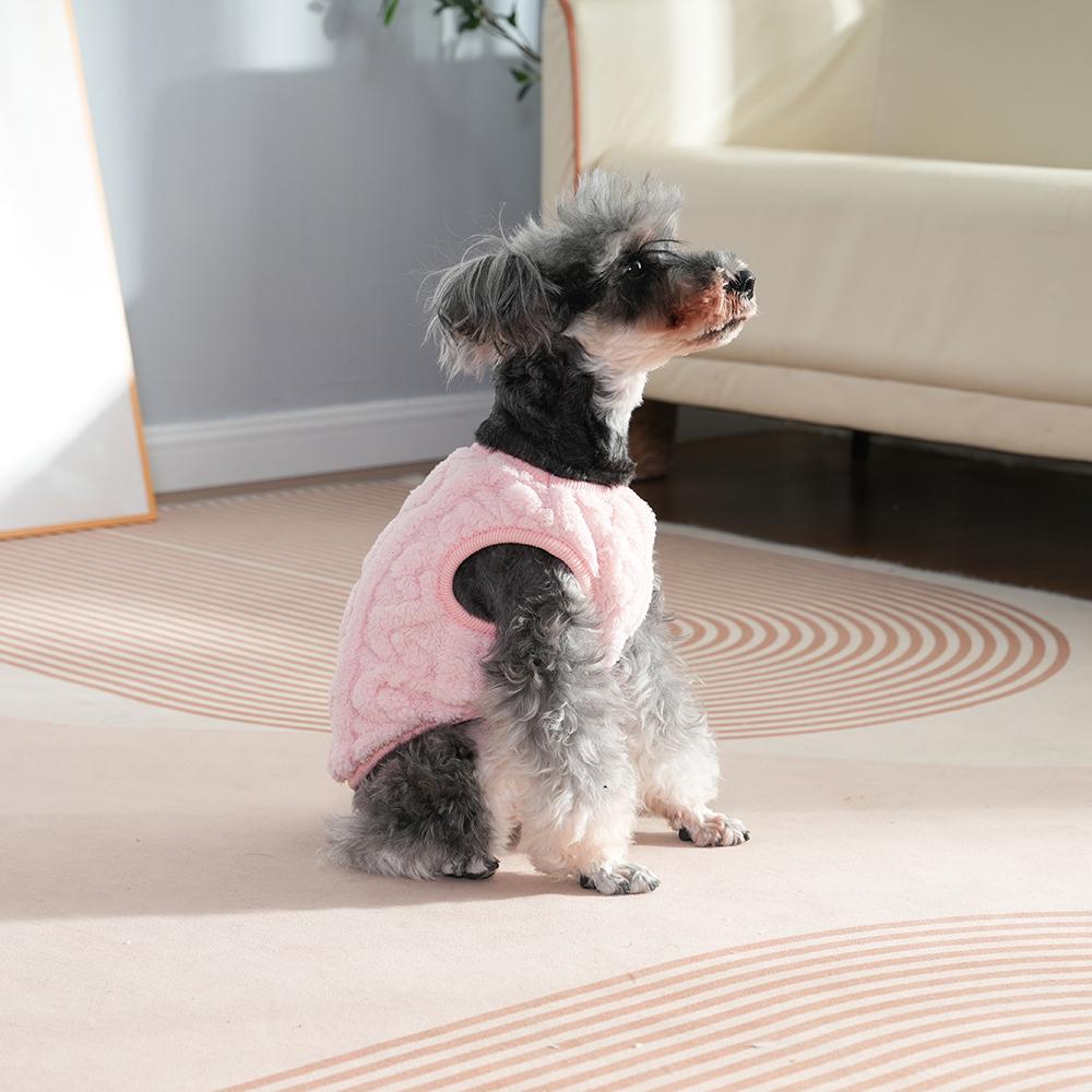 Флисовый жилет для домашних животных, теплая одежда для собак маленьких и средних пород, кошек, мягкая и уютная толстовка для щенков, костюм шнауцера и йоркширского терьера