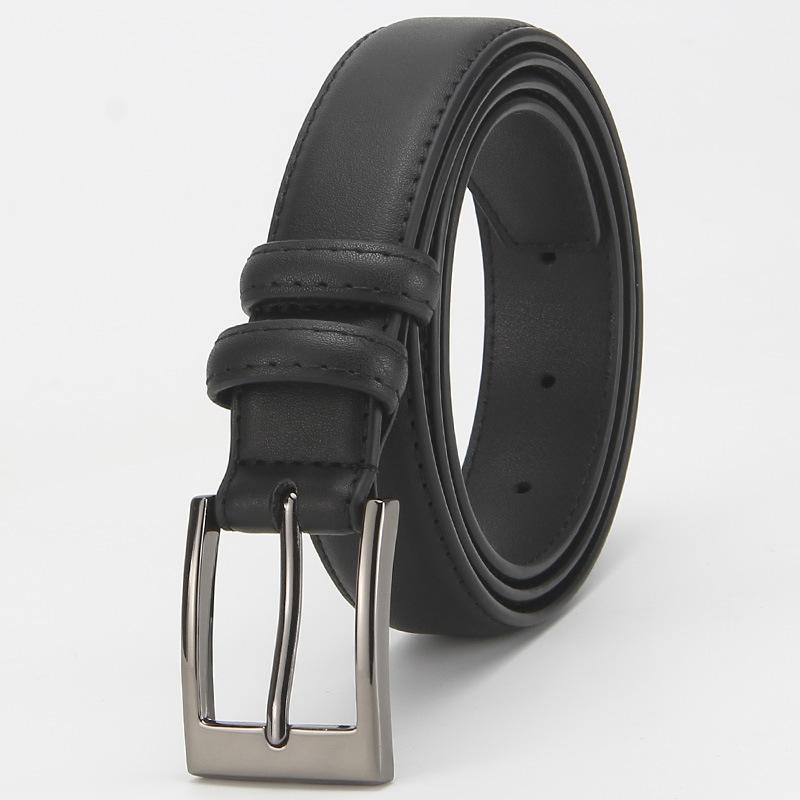 Женский ремень из натуральной кожи, ремень из коровьей кожи, женский универсальный декоративный ремень, деловой, повседневный, простой, модный ремень