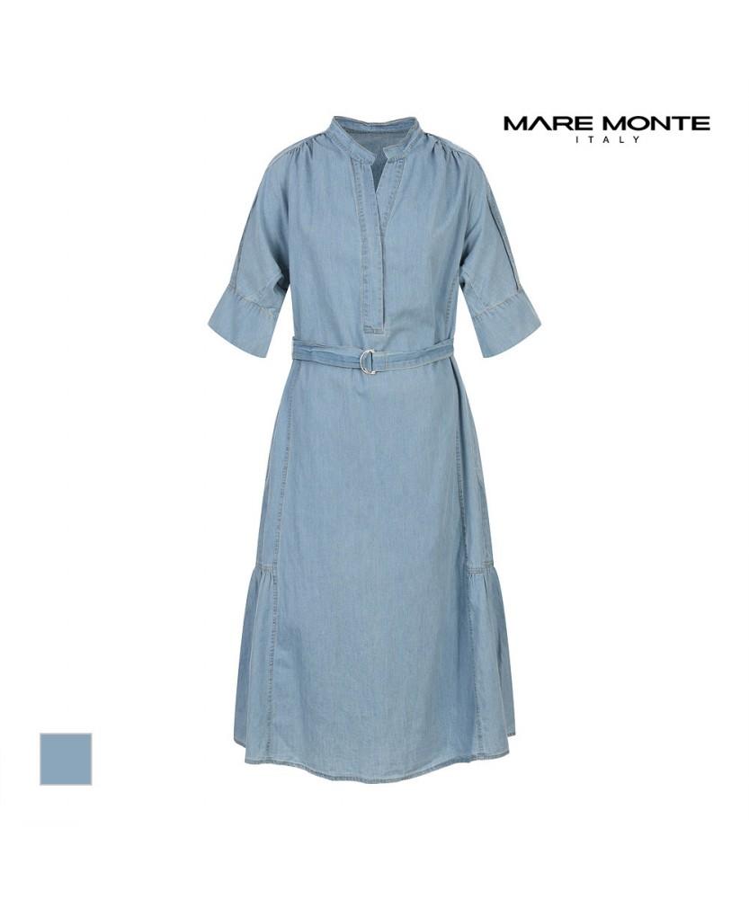 Джинсовое платье-трапеция MAREMONTE_M244Mop20P0