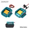 For Makita 14.4V 18V Li-ion Battery Adapter DIY Battery Cable Connector Output Adapter BL1830 BL1840 BL1850 For Electric Drills