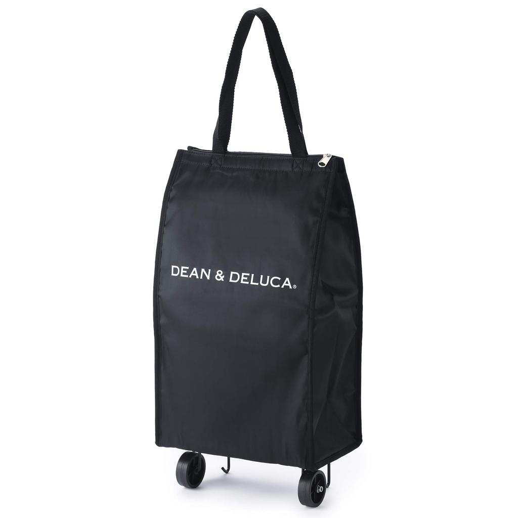 DEAN DELUCA Черная сумка для покупок и тележка,
