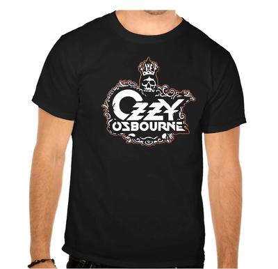 OZZY OZBOURNE Рок-группа Легенды рок-музыки Черная ФУТБОЛКА -953-