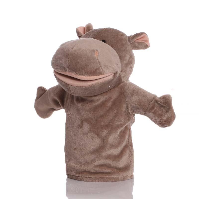 Animal Hand Plush Puppet Toy Cartoon Glove Role Play Interactive Child Educational