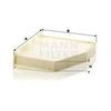 MANN FILTER Filtre D'habitacle CU2939