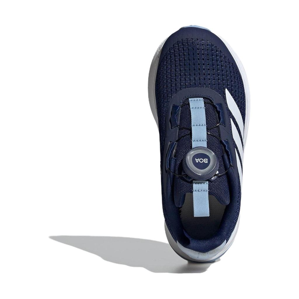 adidas Duramo Sl Нескользящие и дышащие низкие детские беговые кроссовки Сине-белые Детские IH7521