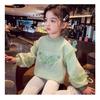 Girls' Sweet Pink Cartoon Long-Sleeve T-Shirt - 2026 Spring Collection