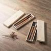 NE Wakasa-nuri Chopsticks Wooden Box Haretoke Black White Made Japan Dishwasher Safe Non-Slip 2 Pairs Set NOG-297-WB-2