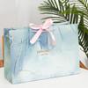 Multi-size Marble Printing Gift Bag Marble Pattern Handhold Tote Gift Wrapping Bag