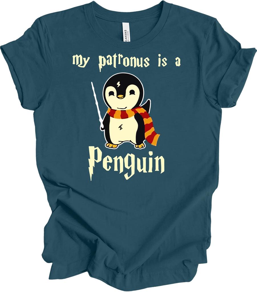 My Patronus Is A Penguin T shirt - Cute Potter Gift