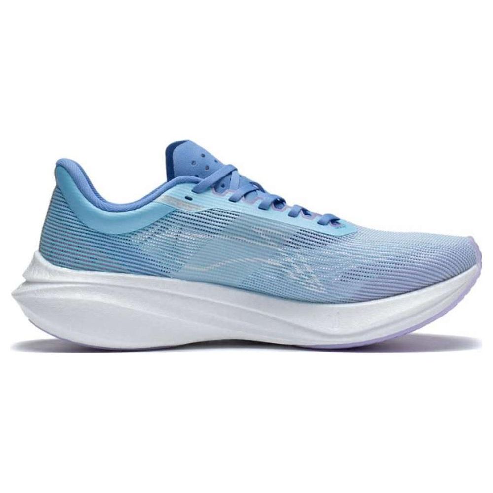 Li-Ning Кроссовки Feidian 3.0 Challenger Casual Shock Absorbing Non-Slip Wear-Stick-Night-Go для женщин, синие, фиолетовые, ARMT038-5