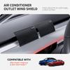 YZ для Tesla Model Y/3/Highland Air Vent Outlet Anti Direct Blowing AC Vent Baffle Cover Conditioning Diverter Accessories