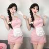 Sexy Underwear Milky Little Chef Suspender Little Maid Cover Meat Dopamine Skinny Dress Uniform Set