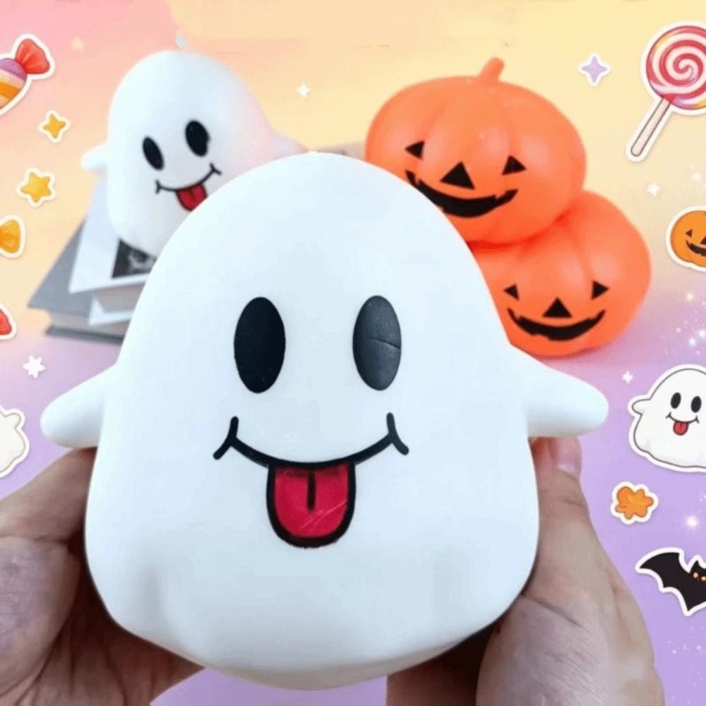 Relax Gift Halloween Pumpkin Squishy Toy Release Hand Slow Rebound Fidget Toy  Kids Toy