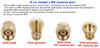 SMA-RP plug connector for RG58 cable
