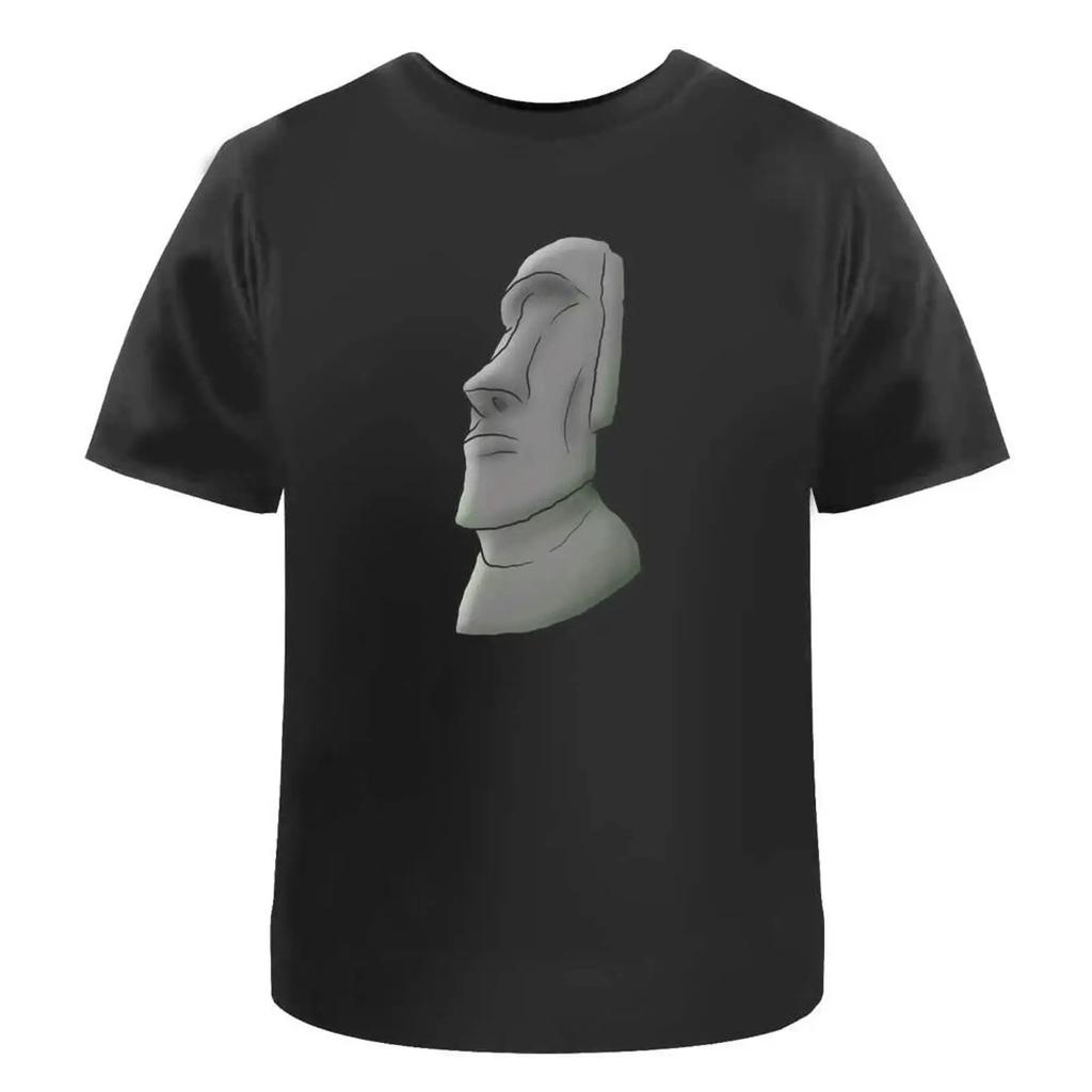 T Shirt Quot Easter Island Head 100 Baumwolle S Xxl Ta030452 Vintage Washed Top For Everyday Wear Versatile Designer Clothes