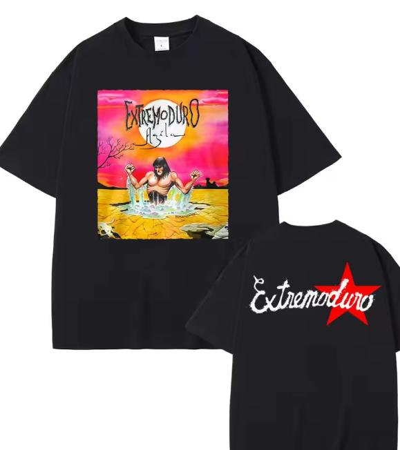 Summer New Music Style Printed Tshirt Suitable For Both Unisex And Unisexfashionable And Versatilebreathable Pure Cotton Tshirt