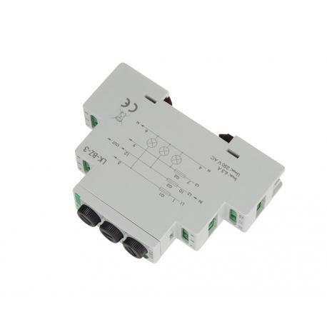 Indicator lamp, three-phase with protection (yellow-red-green) LK